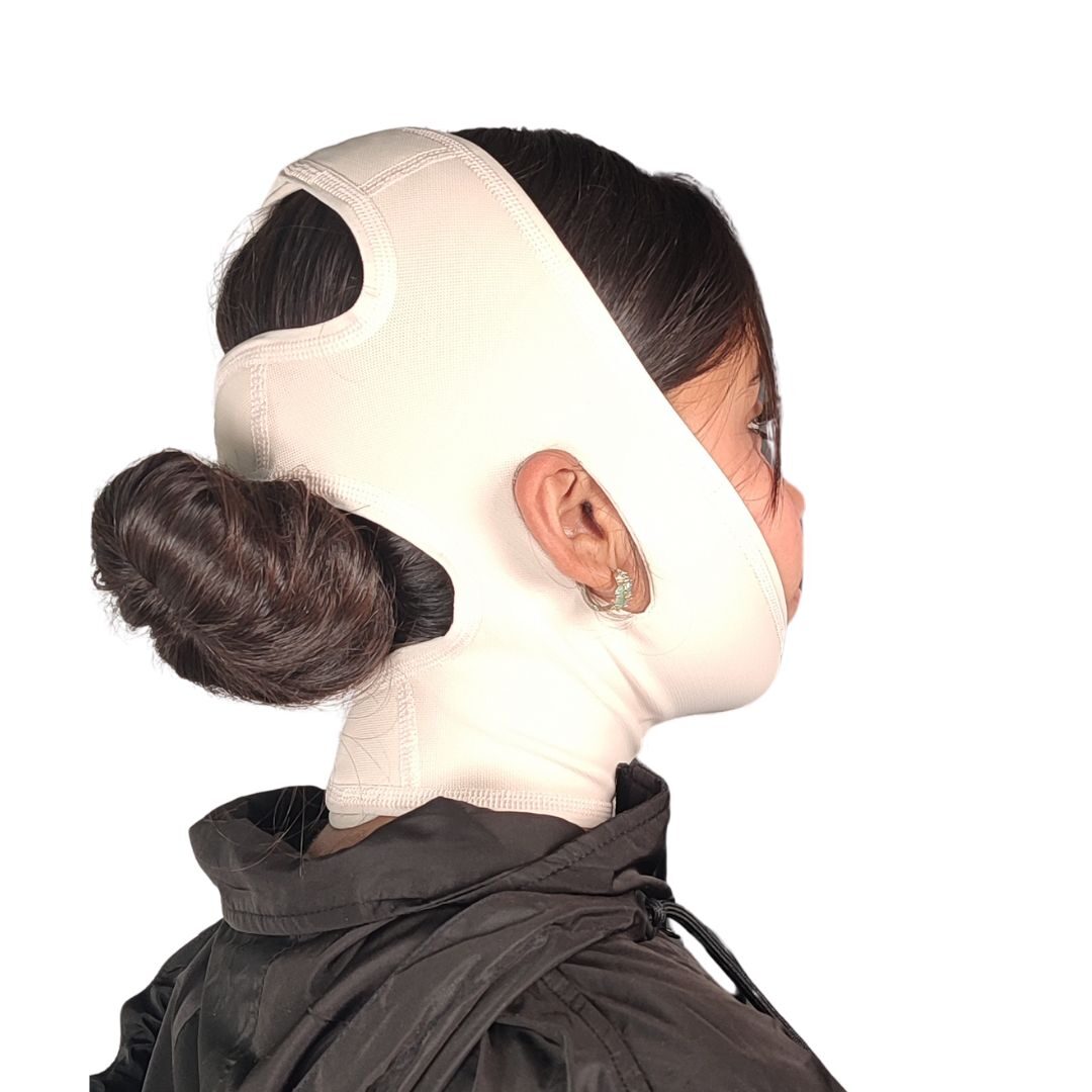 mentonera para recuperacion de lipopapada fajas tendencia