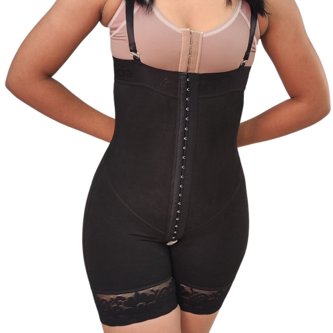 Faja strapless alta compresión al muslo postparto y uso diario control cintura vientre bajo levanta glúteos