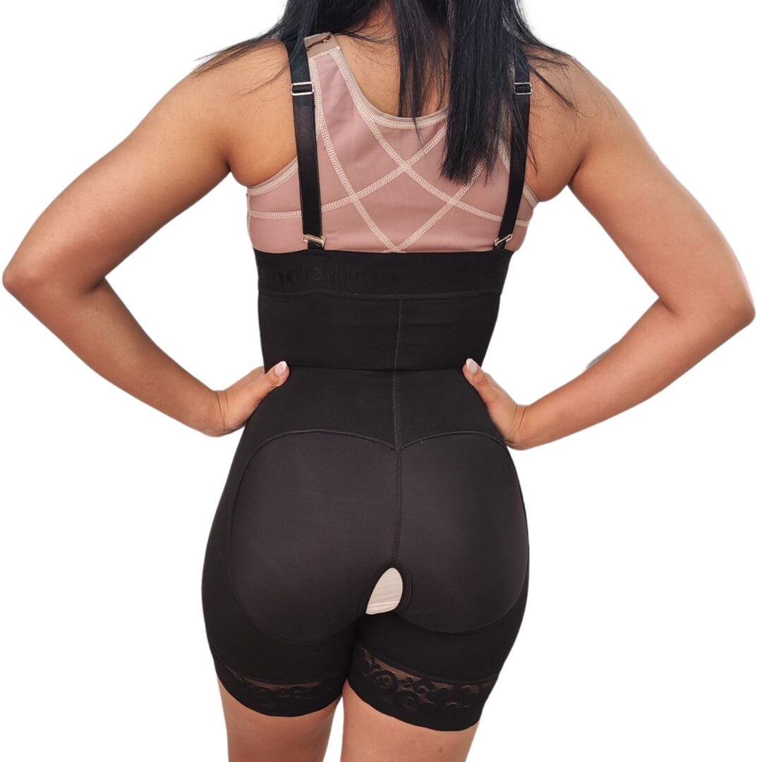 Faja strapless alta compresión al muslo postparto y uso diario control cintura vientre bajo levanta glúteos