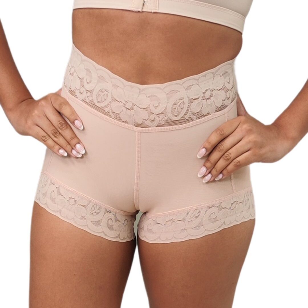 Faja panty alta compresión levanta glúteos para uso diario
