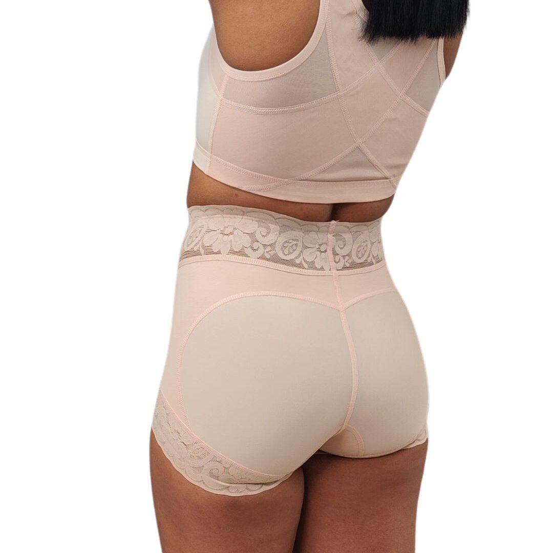 Faja panty alta compresión levanta glúteos para uso diario