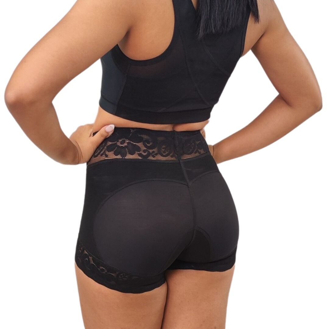 Faja panty alta compresión levanta glúteos para uso diario
