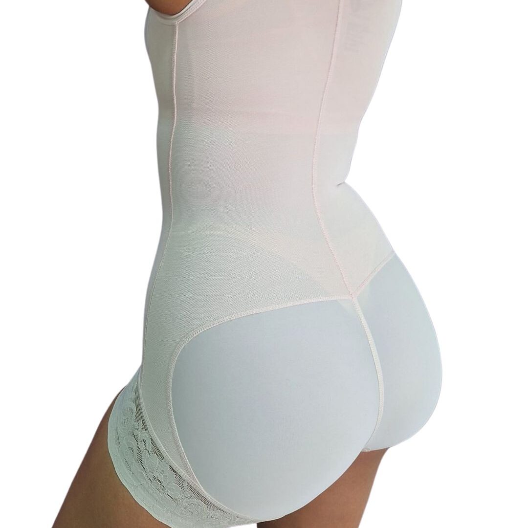 Faja Body Cachetero Postparto de alta compresión control abdomen y levanta glúteos