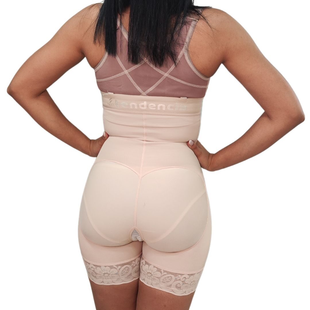 Faja strapless alta compresión al muslo postparto y uso diario control cintura vientre bajo levanta glúteos