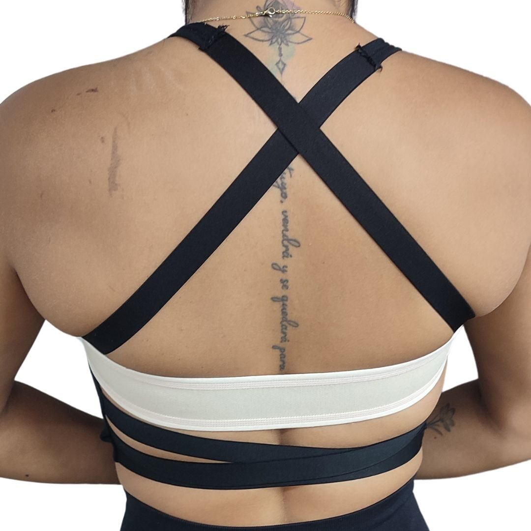 Banda de senos mediana compresión para mastopexia