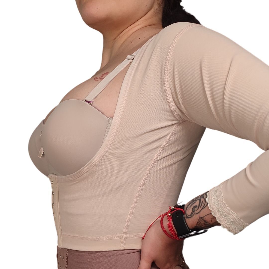 Faja torerita postoperatoria de alta compresión para brazos