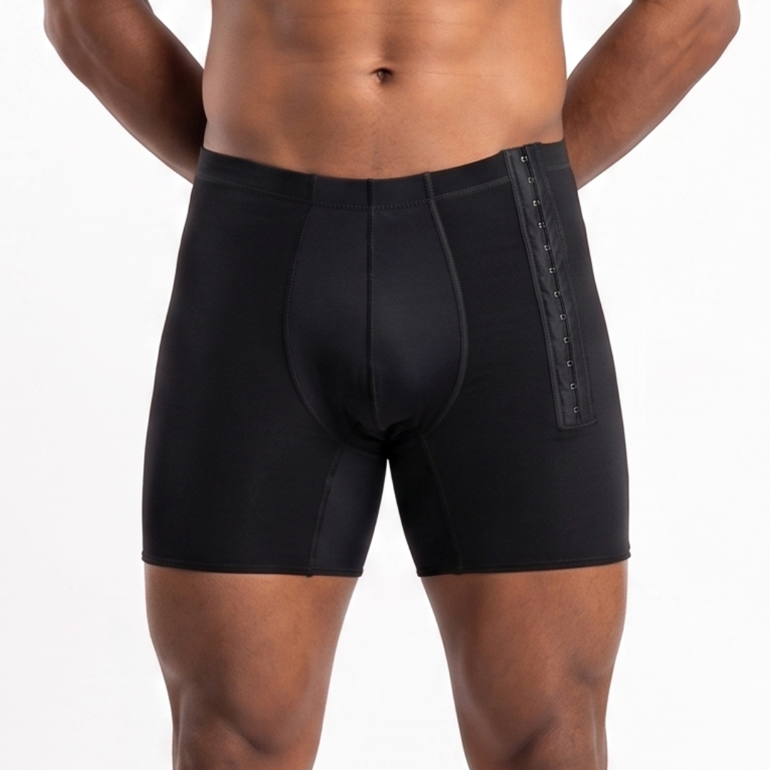 Faja boxer para hernia inguinal, alta compresión y uso diario