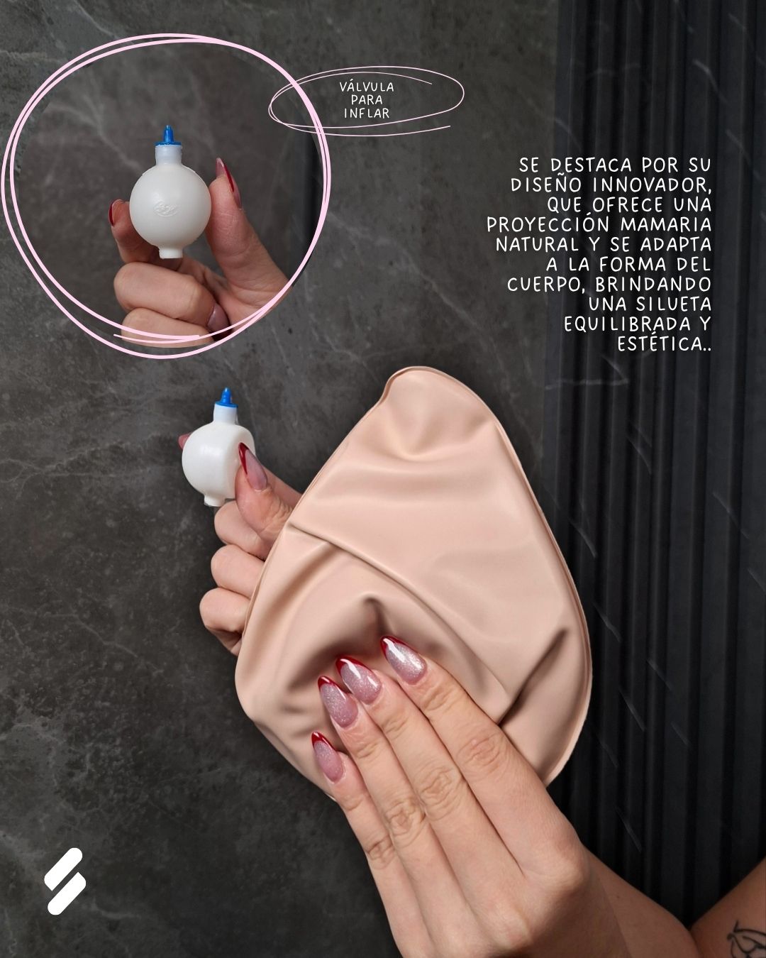 prótesis oncológica inflable